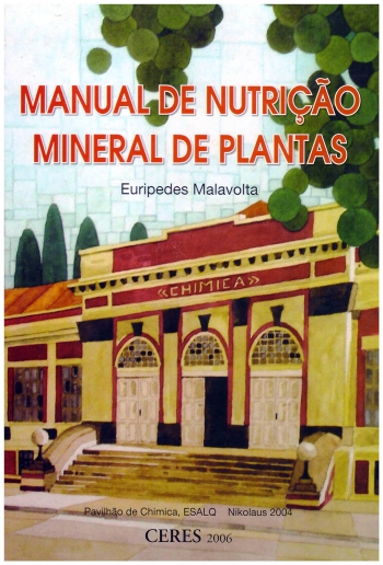 MANUAL DE NUTRIÃÃO MINERAL DE PLANTAS.